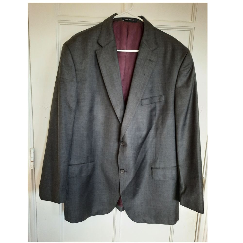 Ing. Loro Piana Super 130s Cremieux 46r Padded Single Breasted Button Blazer